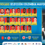 Seleção da Colômbia é convocada com cinco jogadores que atuam no futebol brasileiro